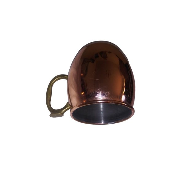 MULE Copper Moscow Mug Copper Hammered Drink Mug - Picture 4 of 10